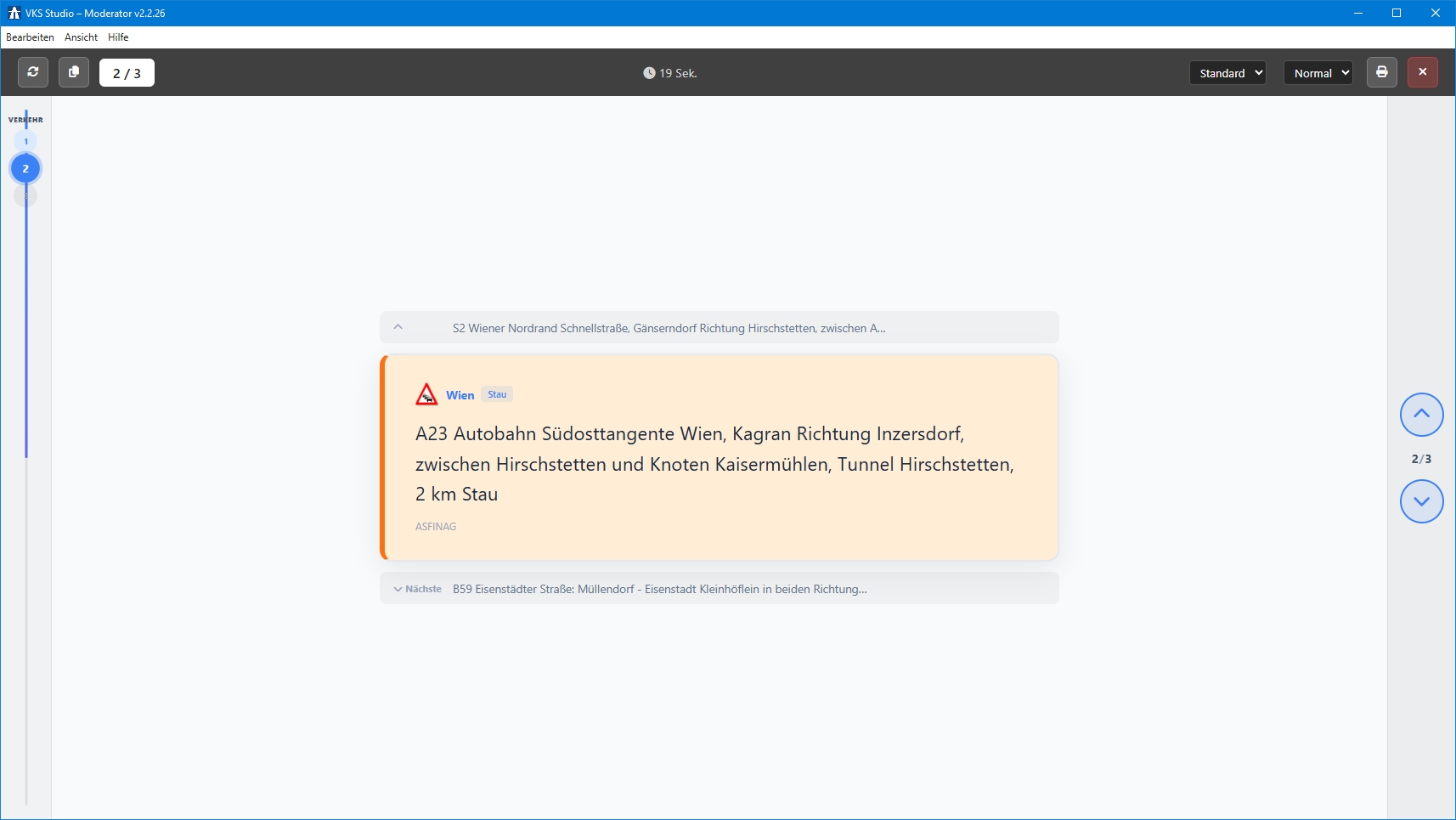 Sprachsynthese – automatische Verkehrsdurchsage als MP3